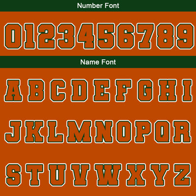 Custom Black Orange Green  Waterproof Varsity Jackets Personalized Stitched Name Number Logo to Letterman Jackets