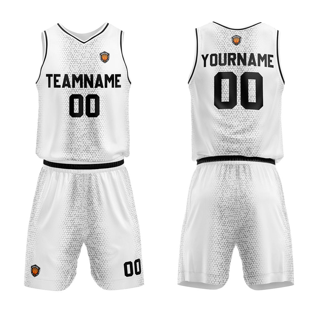 Custom Basketball Jersey Uniform Suit For Man Woman Girl Boy Printed Your Logo Name Number