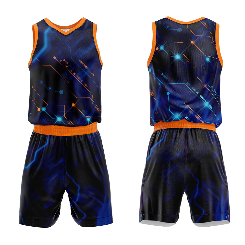 Custom Basketball Jersey Uniform Suit For Man Woman Girl Boy Printed Your Logo Name Number