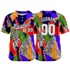 Custom Baseball Jersey Full Print Design Personalized Baseball for Men Women Boy Girl