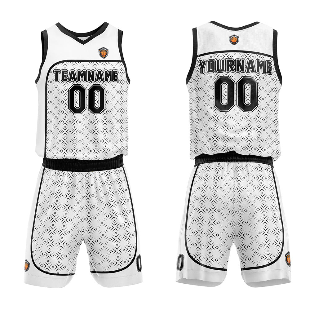 Custom Basketball Jersey Uniform Suit For Man Woman Girl Boy Printed Your Logo Name Number