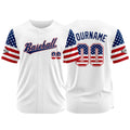 Custom Baseball Jersey Full Print Design Personalized Baseball for Men Women Boy Girl
