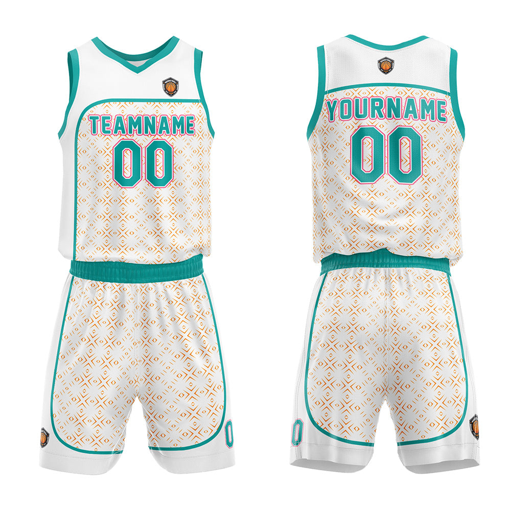 Custom Basketball Jersey Uniform Suit For Man Woman Girl Boy Printed Your Logo Name Number