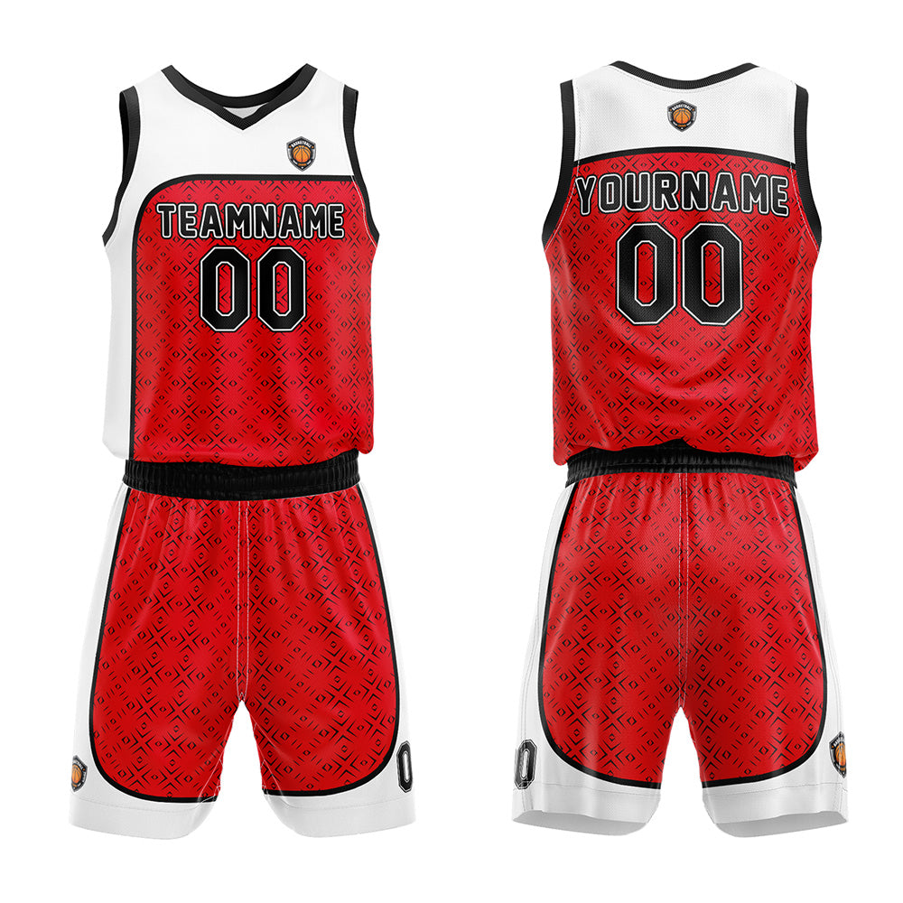 Custom Basketball Jersey Uniform Suit For Man Woman Girl Boy Printed Your Logo Name Number