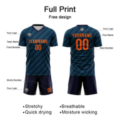 Custom Soccer Jersey Print Personalized Short Sleeve Shirts Uniform for Men Women Boy