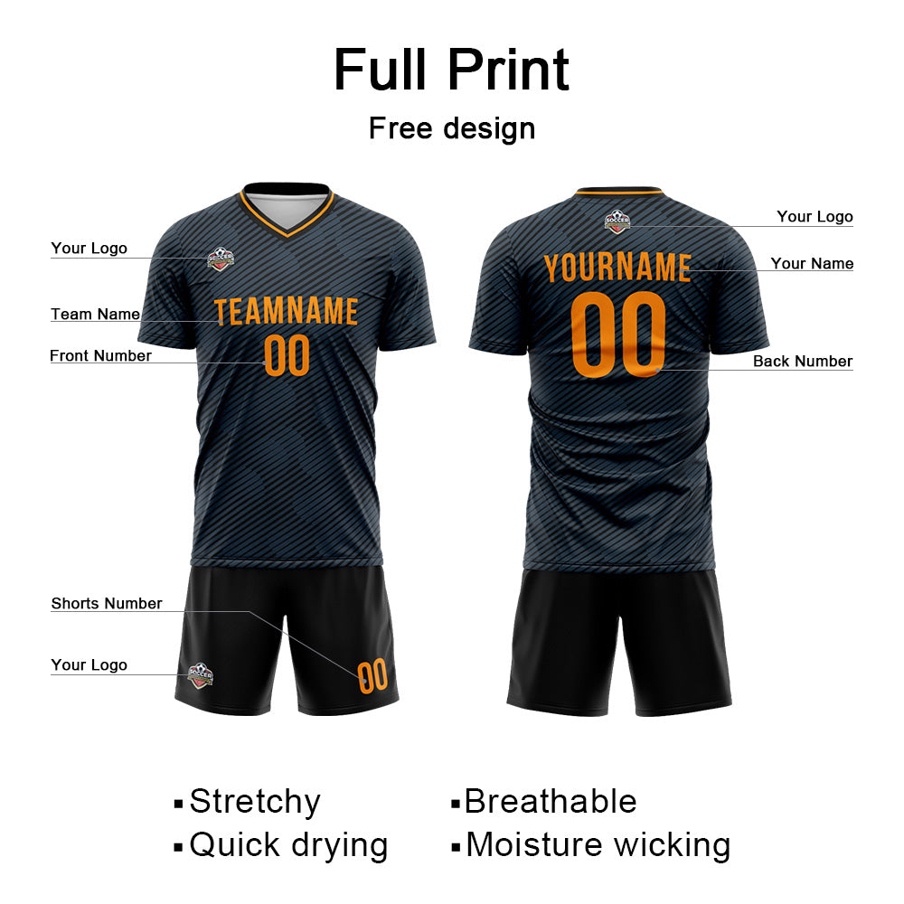 Custom Soccer Jersey Print Personalized Short Sleeve Shirts Uniform for Men Women Boy