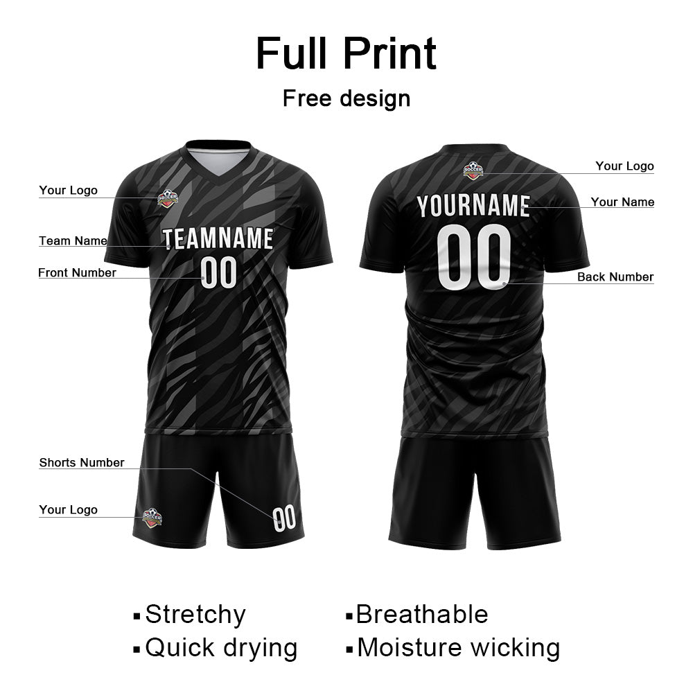 Custom Soccer Jersey Print Personalized Short Sleeve Shirts Uniform for Men Women Boy