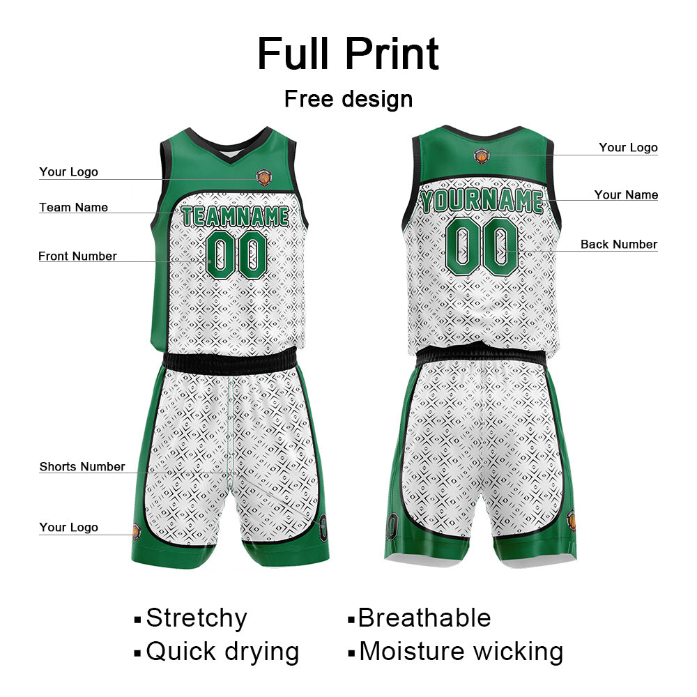 Custom Basketball Jersey and Shorts for Kid Adult Personalized Basketball  Jerseys Customize with Your Name Number Team Logo 