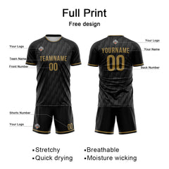 Custom Soccer Jersey Print Personalized Short Sleeve Shirts Uniform for Men Women Boy