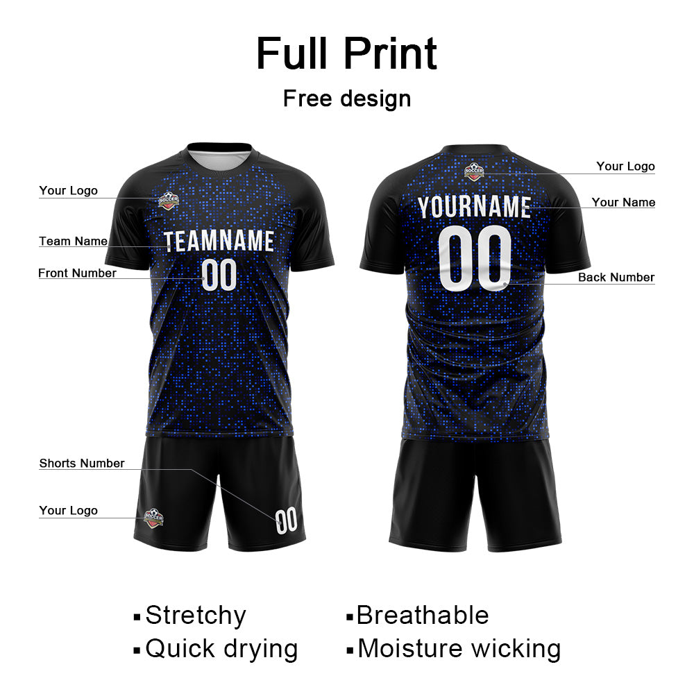 Free Shipping 100% Full Sublimation Customized Soccer Jersey