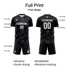 Custom Soccer Jersey Print Personalized Short Sleeve Shirts Uniform for Men Women Boy