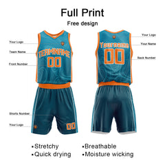 Custom Basketball Jersey Uniform Suit For Man Woman Girl Boy Printed Your Logo Name Number