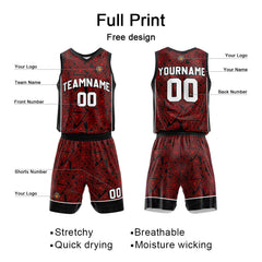 Custom Basketball Jersey Uniform Suit For Man Woman Girl Boy Printed Your Logo Name Number