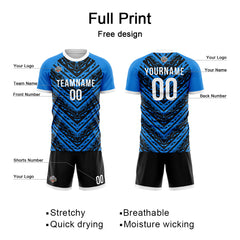 Custom Soccer Jersey Print Personalized Short Sleeve Shirts Uniform for Men Women Boy