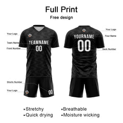 Custom Soccer Jersey Print Personalized Short Sleeve Shirts Uniform for Men Women Boy