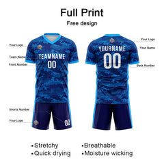 Custom Soccer Jersey Print Personalized Short Sleeve Shirts Uniform for Men Women Boy