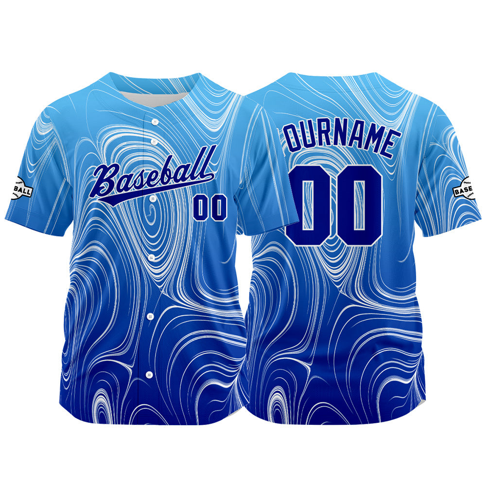 Custom Baseball Jersey Full Print Design Personalized Baseball for Men Women Boy Girl