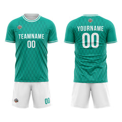 Custom Soccer Jersey Print Personalized Short Sleeve Shirts Uniform for Men Women Boy