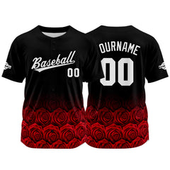 Custom Baseball Jersey Full Print Design Personalized Baseball for Men Women Boy Girl