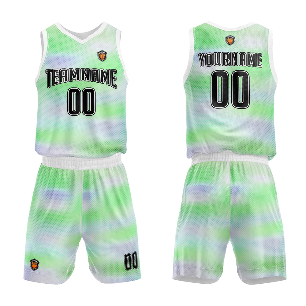 Custom Basketball Jersey Uniform Suit For Man Woman Girl Boy Printed Your Logo Name Number