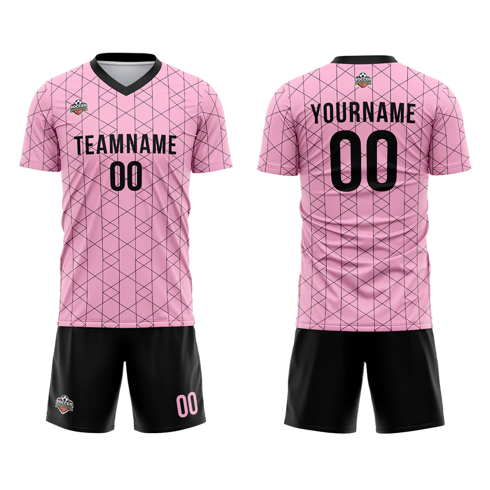 Custom Soccer Jersey Print Personalized Short Sleeve Shirts Uniform for Men Women Boy