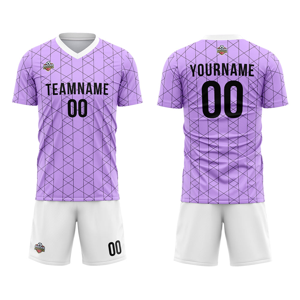 Custom Soccer Jersey Print Personalized Short Sleeve Shirts Uniform for Men Women Boy