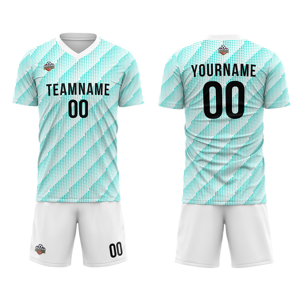 Custom Soccer Jersey Print Personalized Short Sleeve Shirts Uniform for Men Women Boy