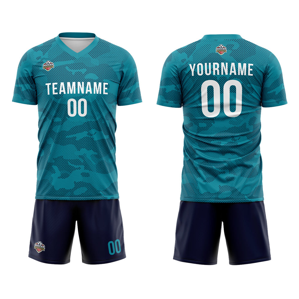 Custom Soccer Jersey Print Personalized Short Sleeve Shirts Uniform for Men Women Boy