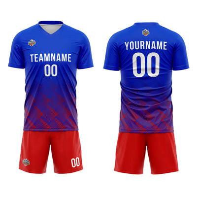 Custom Soccer Jersey Print Personalized Short Sleeve Shirts Uniform for Men Women Boy