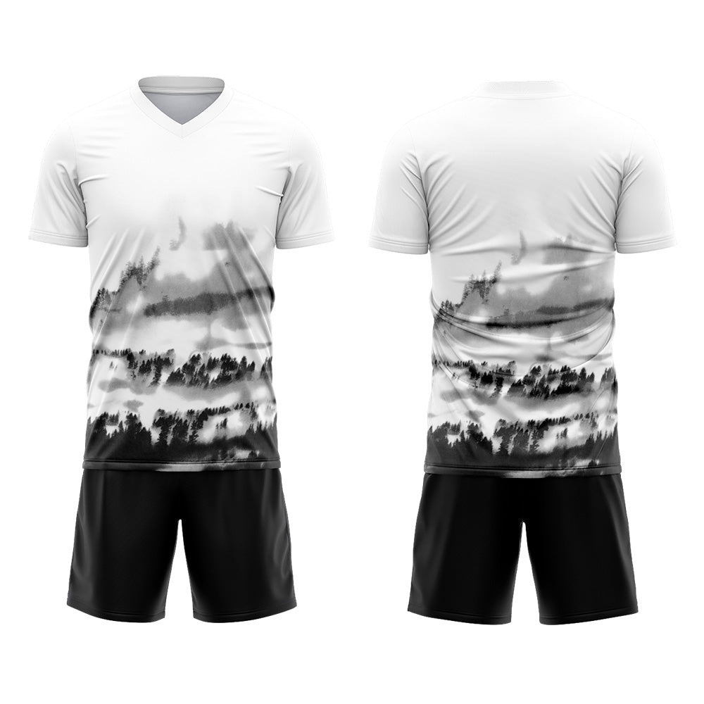 Custom Soccer Jersey Print Personalized Short Sleeve Shirts Uniform for Men Women Boy