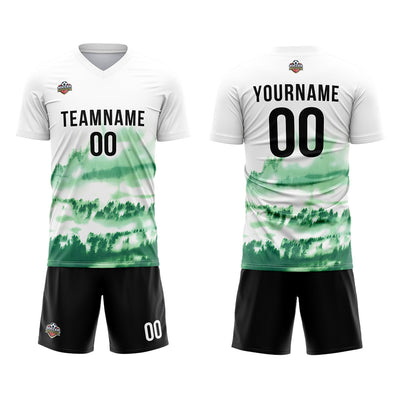 Custom Soccer Jersey Print Personalized Short Sleeve Shirts Uniform for Men Women Boy