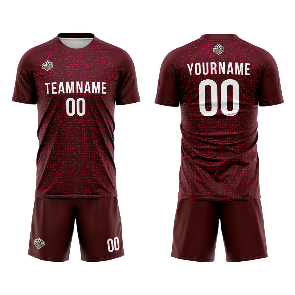 Custom Soccer Jersey Print Personalized Short Sleeve Shirts Uniform for Men Women Boy