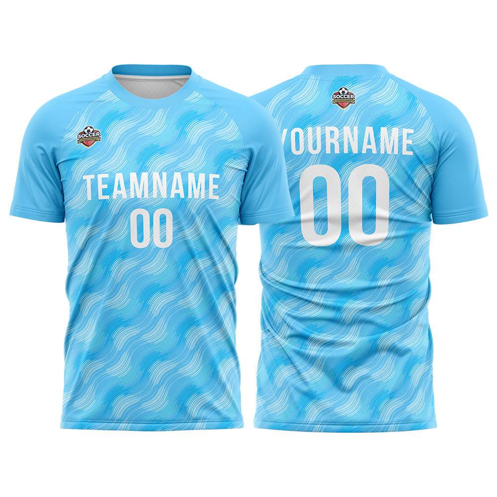 Custom Soccer Jersey Print Personalized Short Sleeve Shirts Uniform for Men Women Boy