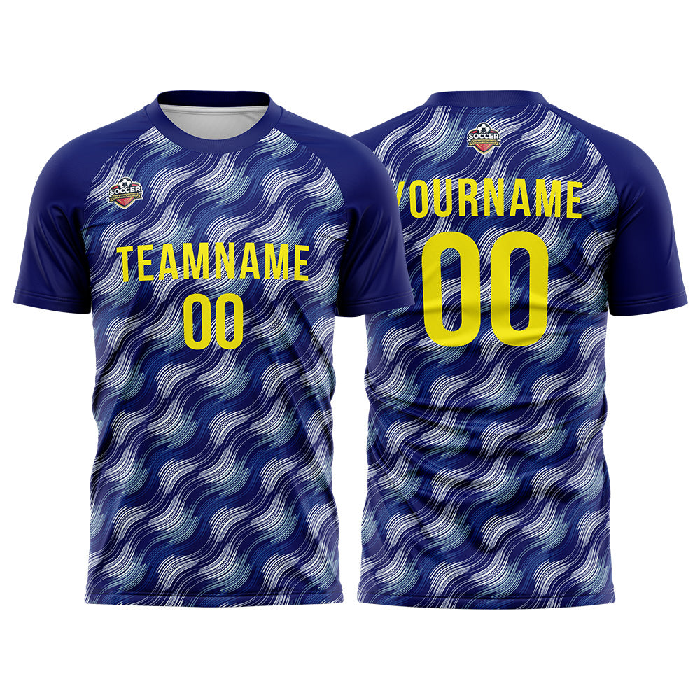 Free Shipping 100% Full Sublimation Customized Soccer Jersey