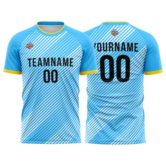 Custom Soccer Jersey Print Personalized Short Sleeve Shirts Uniform for Men Women Boy