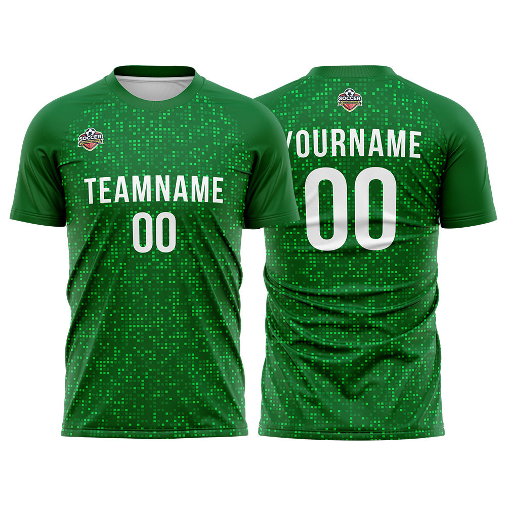 Custom Soccer Jersey Print Personalized Short Sleeve Shirts Uniform for Men Women Boy