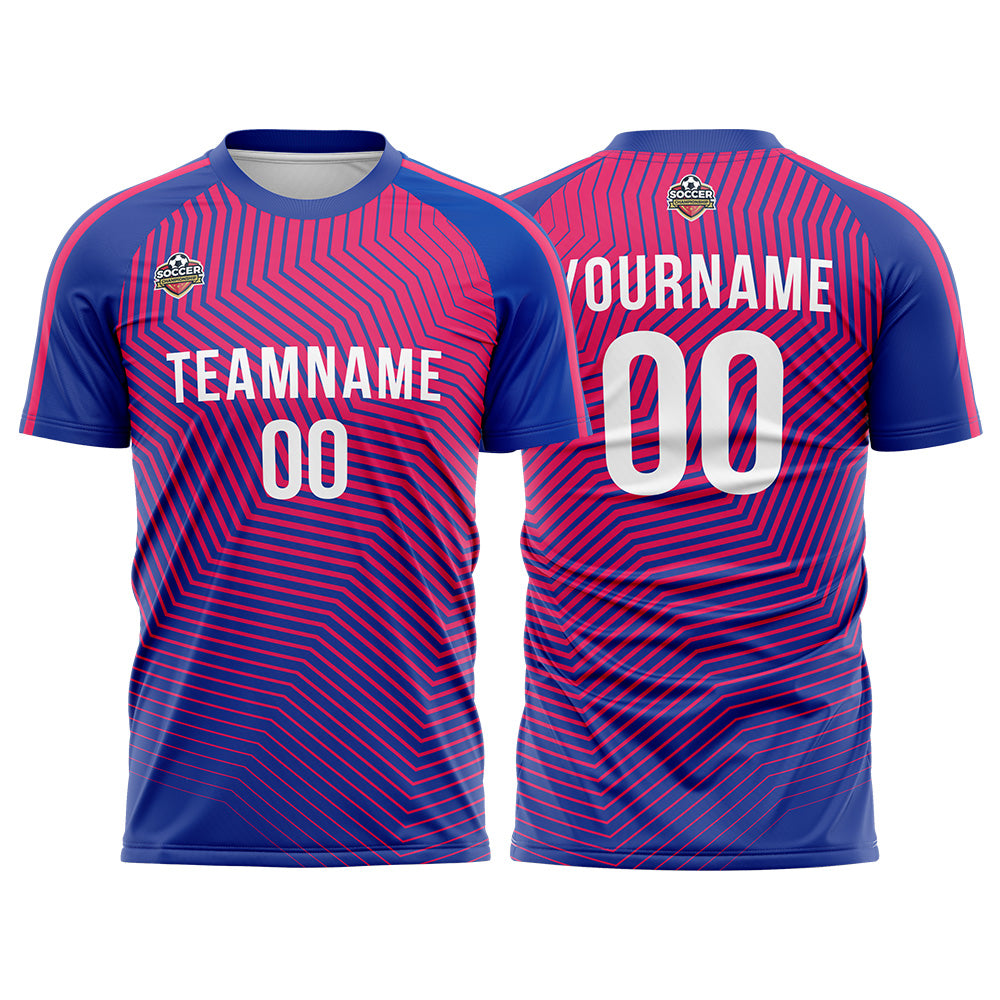 Custom Soccer Jersey Print Personalized Short Sleeve Shirts Uniform for Men Women Boy