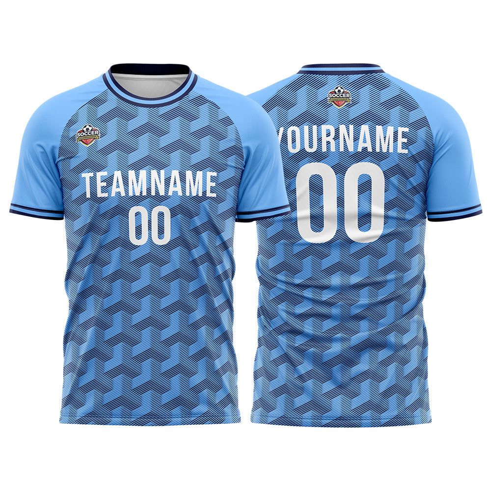 Custom Soccer Jersey Print Personalized Short Sleeve Shirts Uniform for Men Women Boy
