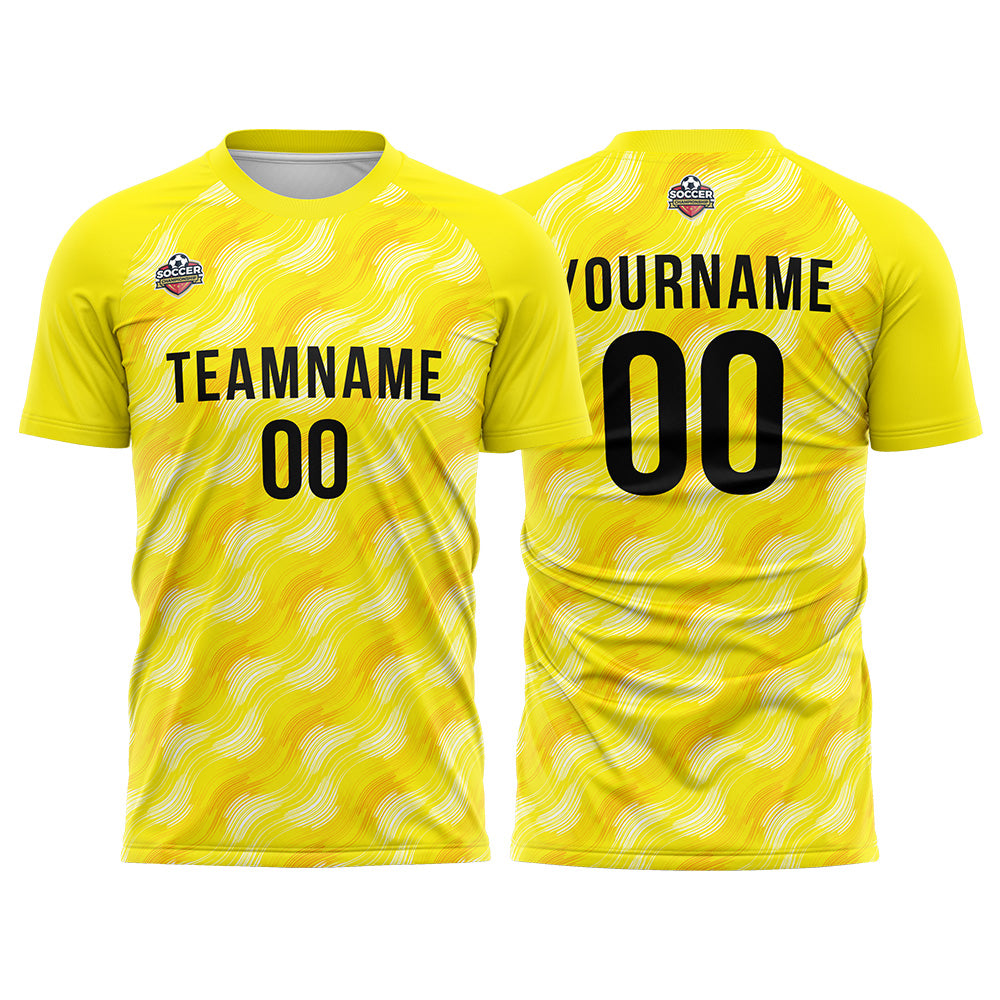 Custom Soccer Jersey Print Personalized Short Sleeve Shirts Uniform for Men Women Boy