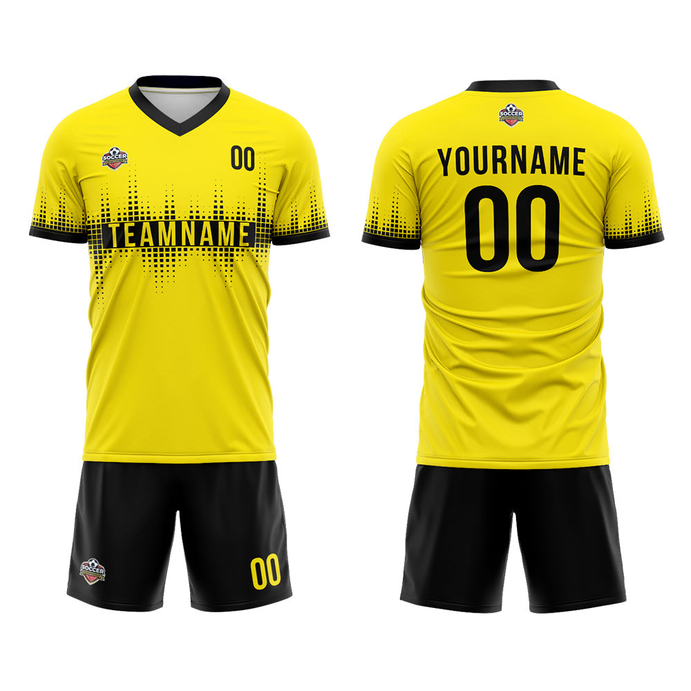 Custom Soccer Jersey Print Personalized Short Sleeve Shirts Uniform for Men Women Boy