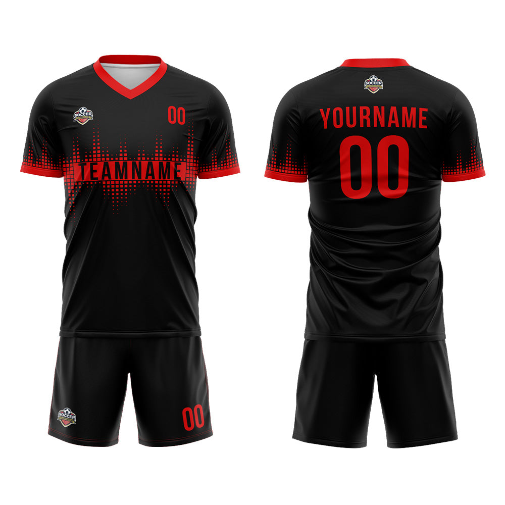 Custom Soccer Jersey Print Personalized Short Sleeve Shirts Uniform for Men Women Boy