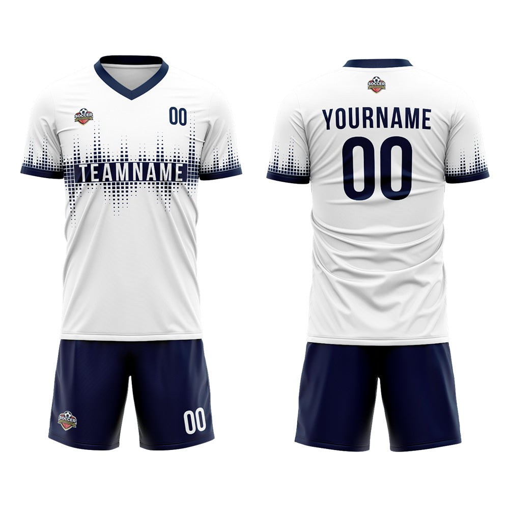 Custom Soccer Jersey Print Personalized Short Sleeve Shirts Uniform for Men Women Boy