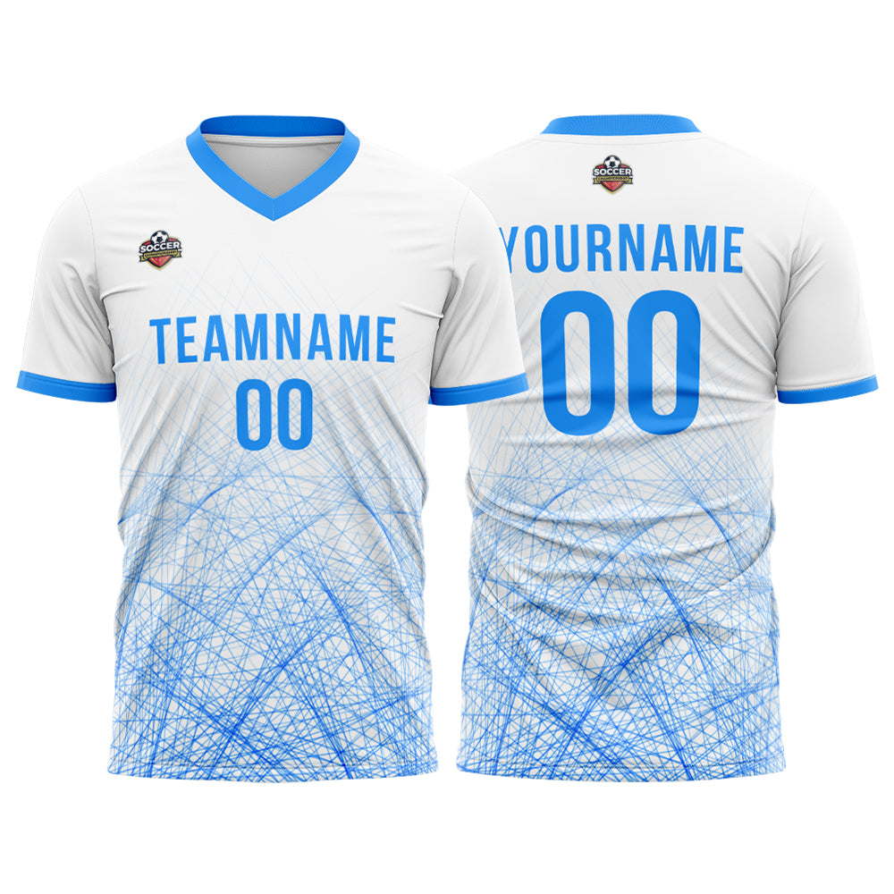 Custom Soccer Jersey Print Personalized Short Sleeve Shirts Uniform for Men Women Boy