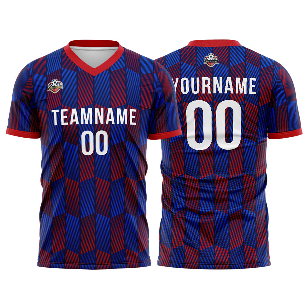 Custom Soccer Jersey Print Personalized Short Sleeve Shirts Uniform for Men Women Boy