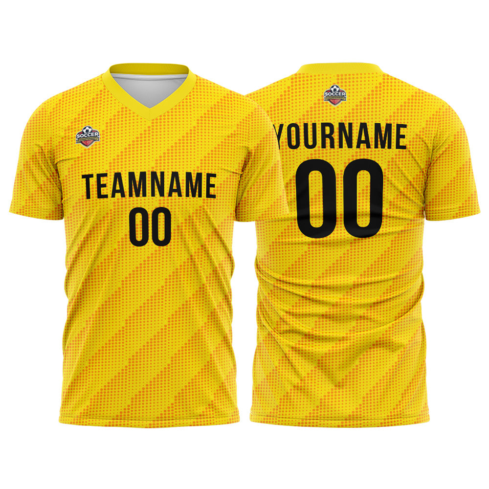 Custom Soccer Jersey Print Personalized Short Sleeve Shirts Uniform for Men Women Boy