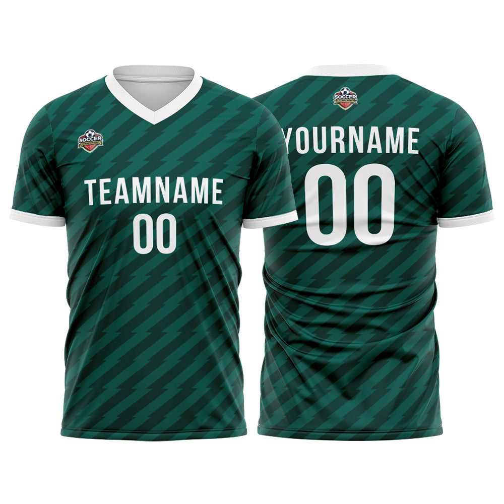 Custom Soccer Jersey Print Personalized Short Sleeve Shirts Uniform for Men Women Boy