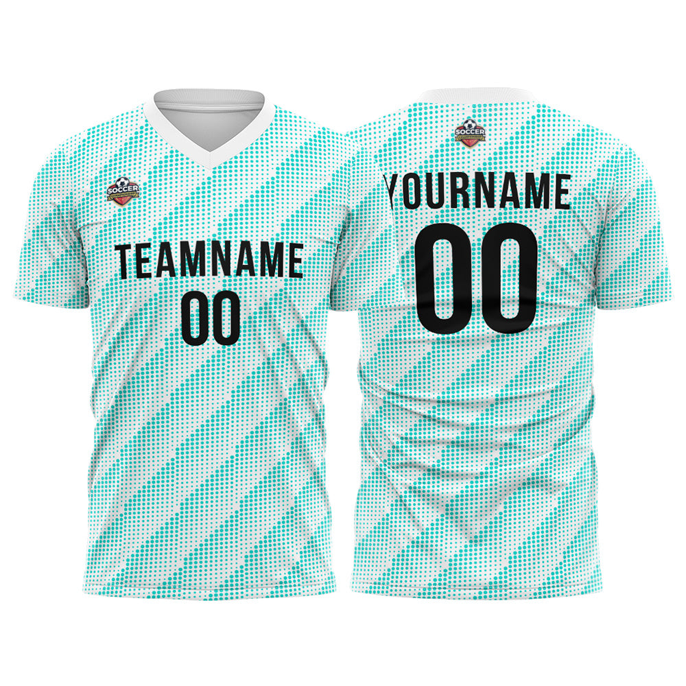 Custom Soccer Jersey Print Personalized Short Sleeve Shirts Uniform for Men Women Boy