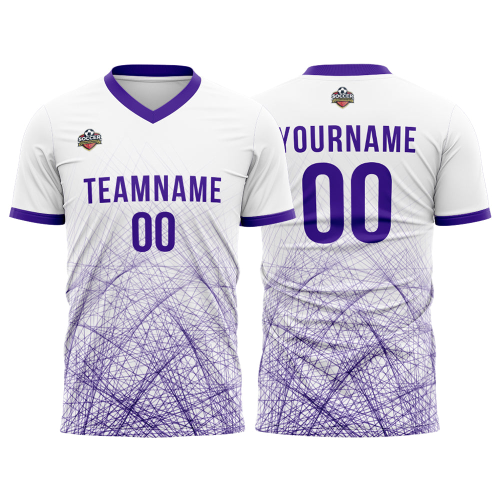 Custom Soccer Jersey Print Personalized Short Sleeve Shirts Uniform for Men Women Boy