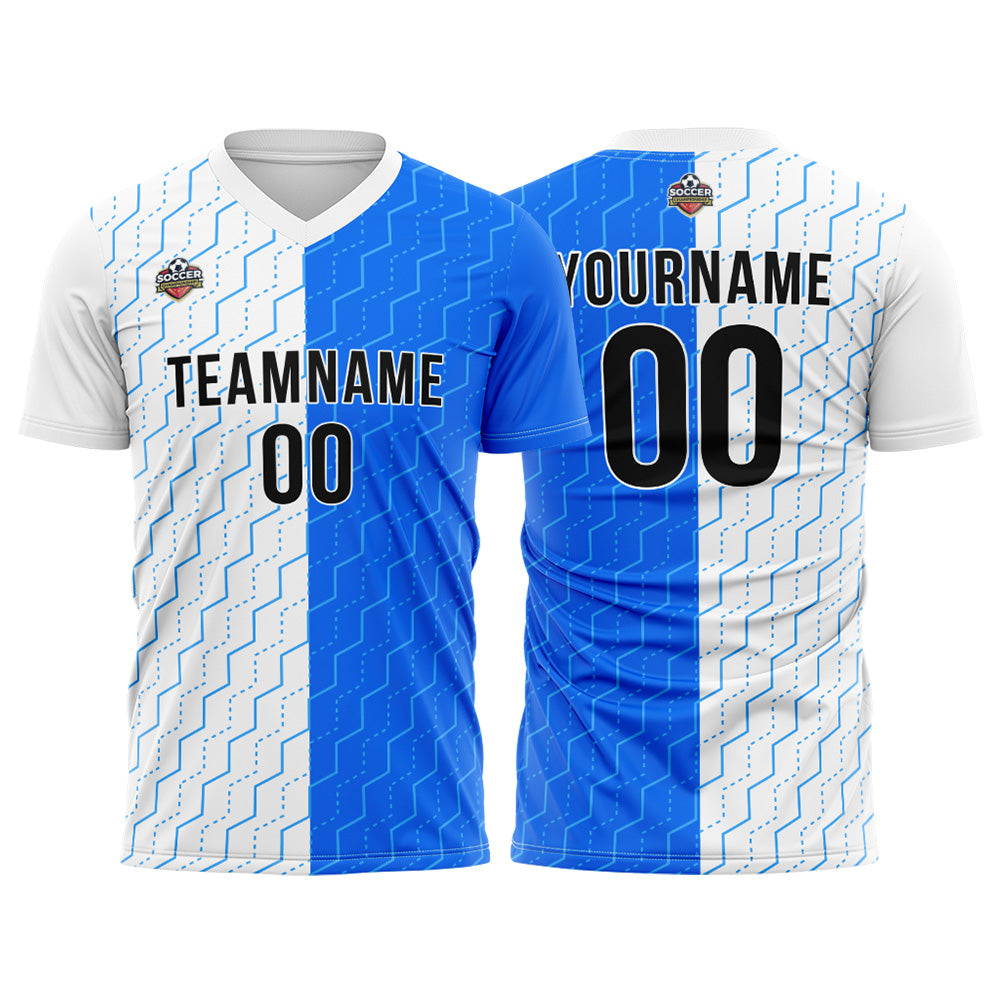 Custom Soccer Jersey Print Personalized Short Sleeve Shirts Uniform for Men Women Boy