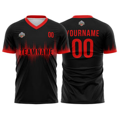 Custom Soccer Jersey Print Personalized Short Sleeve Shirts Uniform for Men Women Boy